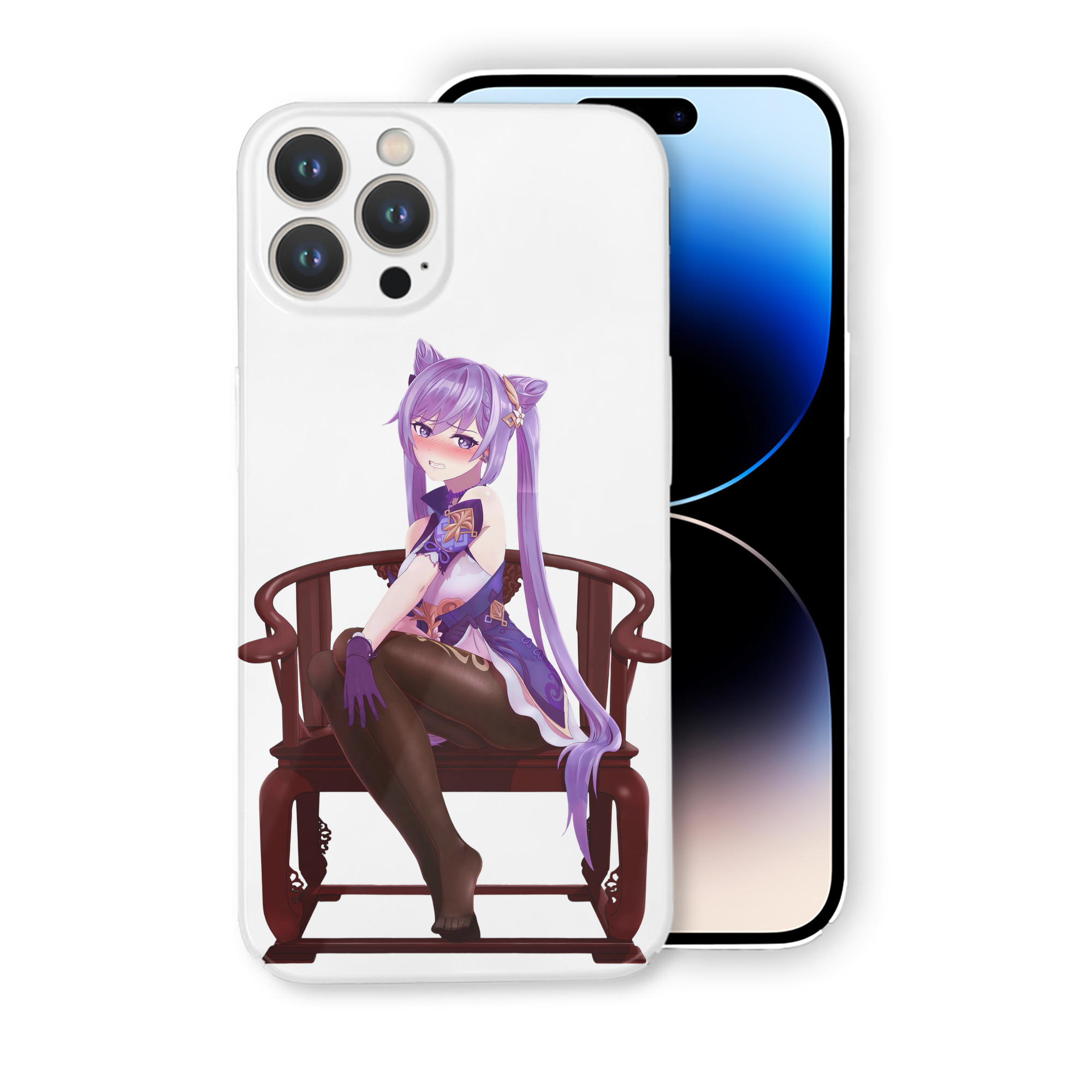げんし神 刻晴 こくせい genshin Kokusei 【iPhone 14シリーズ対応】ハードケース
